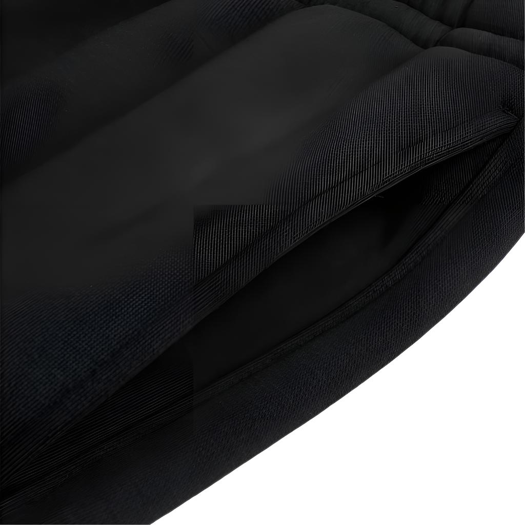 Anta Lifestyle Series Sports Retro Fleece Basic Black Fashion Versatile Comfortable Breathable Long Knitted Casual Pants Men bottoms 152618301N-2