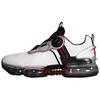 Textile, Synthetic Leather Cushioning Slip Resistant Abrasion Resistant Low Top Running Shoes Men's White Red 112035596-1