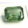 Fabulous Green Sapphire Natural Emerald Cut 17-19 Ct Certified Loose Gemstone