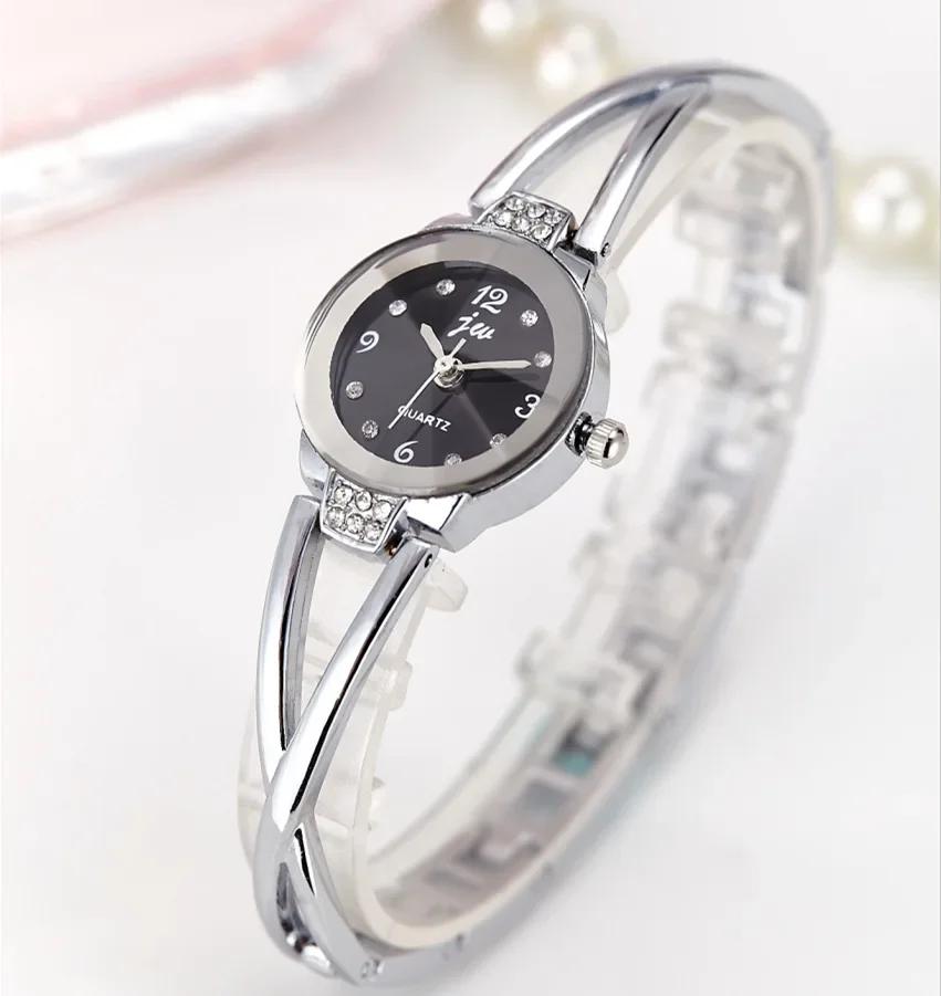 Luxury Simple Small Round Dial Wristwatch 3 Colour Womens Watches  Top Brand Casual Quartz Watch Relogio Feminino Clock