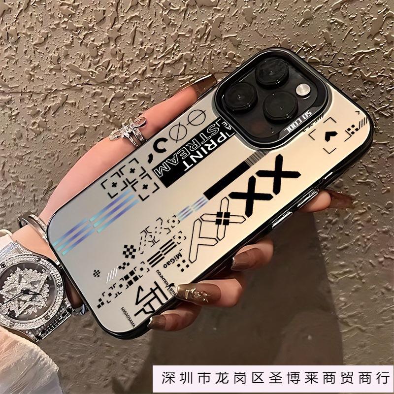 CSGO Printing Set Is Suitable for Apple 16plus Mobile Phone Case iPhone16/15 Colored Silver 13 Popular 14pro Anti-drop.