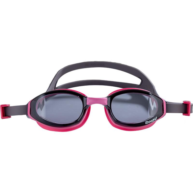 

Очки для плавания для взрослых, водонепроницаемые, антизапотевающие, HD, профессиональные, модные, очки для плавания для мужчин и женщин, очки для плавания, оборудование для плавания Wine Red(PP Box)