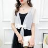 Versatile Shrug Top: Summer Sun Protection, Plus Size Chiffon Cardigan