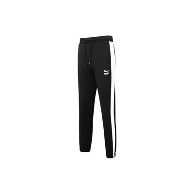 Cotton Spliced Jogger Sports Sweatpants Men Bottoms Black 535229-01