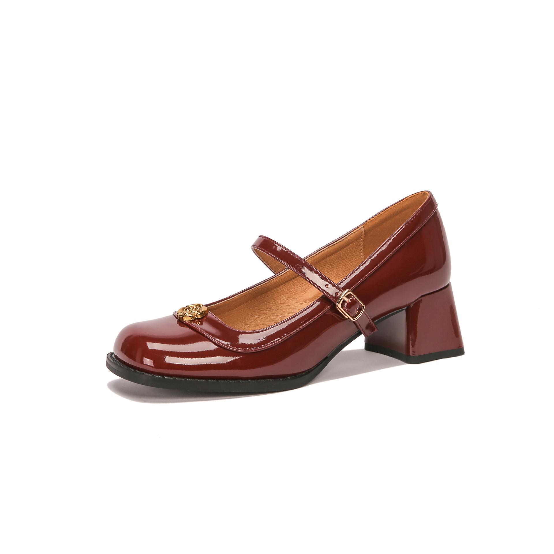 

Туфли Мэри Джейн на толстом каблуке для женщин. Низкие каблуки. Нарядные туфли с ремешком на щиколотке. Женские туфли-лодочки с квадратным носком. Туфли-лодочки Мэри Джейн для свадьбы, офиса, вечеринки. 38