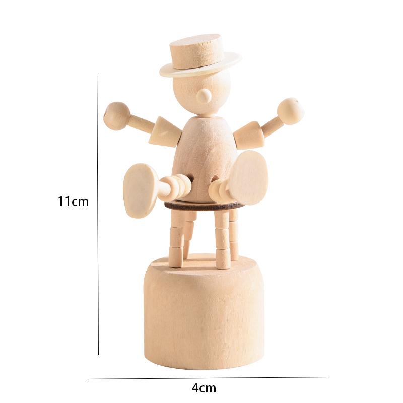 Cute Dancing Puppet Ornament Series Kawaii Animal Ornaments Bedroom Desktop Ornaments Birthday Gifts for Children