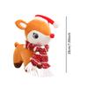 Xmas Pet Stuffed Doll, Reindeer Stuffed Animal Toy for Party Holiday
