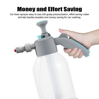 Manual Car Wash Foam Gun 2L Large Capacity Car Foam Sprayer Pressure Washer Foam Cannon for Cars