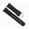 A 22mm Black Rubber Watch Band Strap for Tag Heuer Carrera F1 Formula WAH1010 WAH1011 Ref 4901