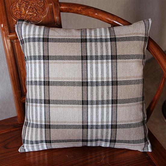 Talos Moderní kostkované pouzdro na polštář Throw Cushion Square Cover Protector Home Car Decor
