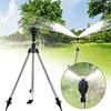 Irrigatore a Treppiede Rotante, Irrigatori Rotanti per l'Innaffiamento, Irrigatore a Treppiede Telescopico per Grandi Aree, Cortile, Giardino, Casa