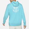 Nike Barcelona Football Casual Hoodie Long Sleeve Sweatshirt Men Hoodies Blue DC7277-425