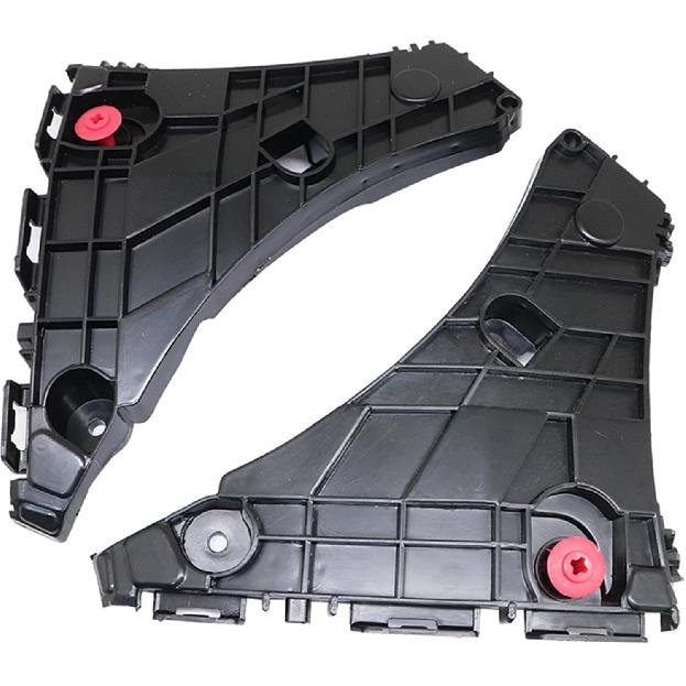 XQSMWF Pair Front Bumper Brackets Fender Support Bracket Fit for Toyota Tundra 2014-2021# TO1244106 TO1245106 521160C110 521150C110 Driver and