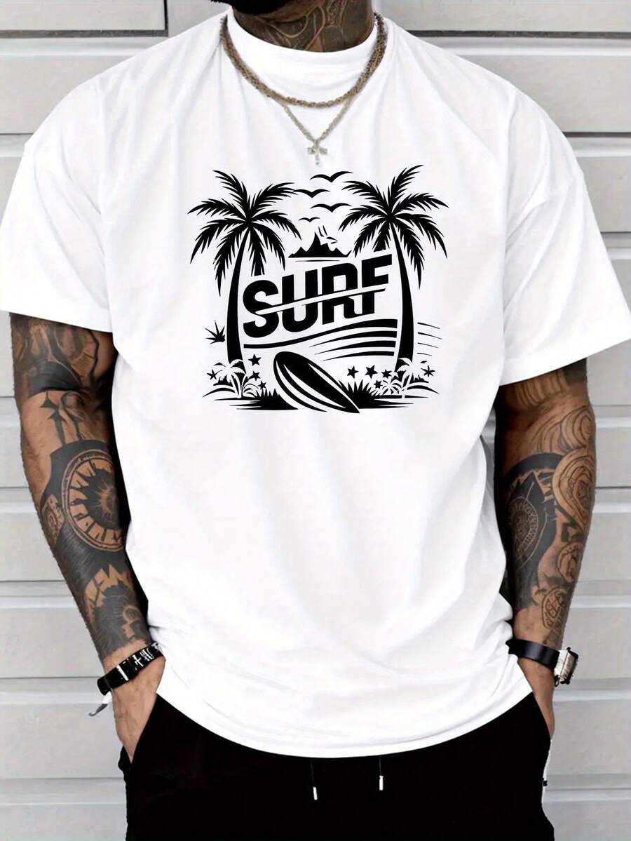 

Unisex s Casual Fashion Style Short-Sleeved T-Shirt L