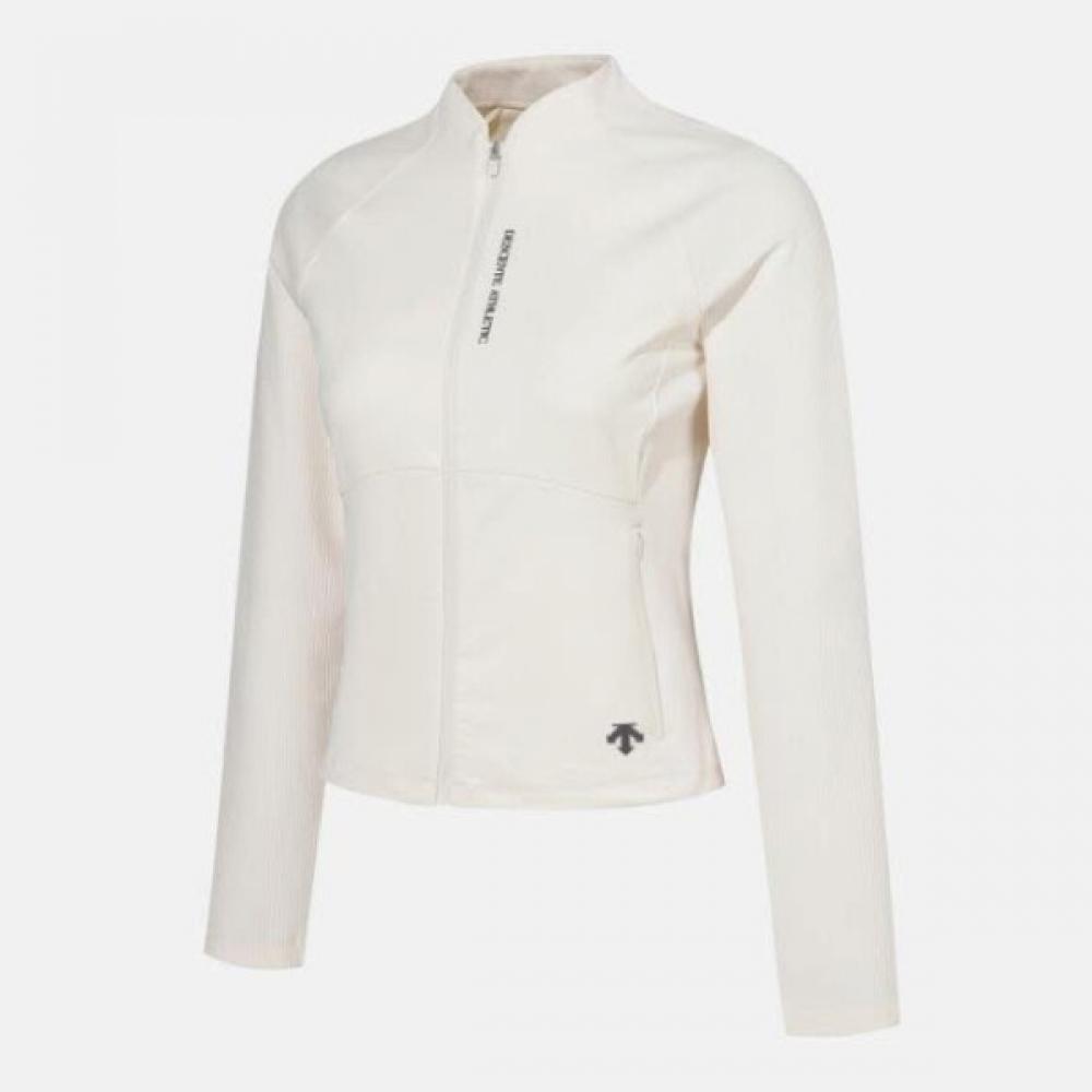 

DeScente Hoodie Zip Up Cqk Sq122pft13 Crm Women S Slim Fit Zip Up Cream 85