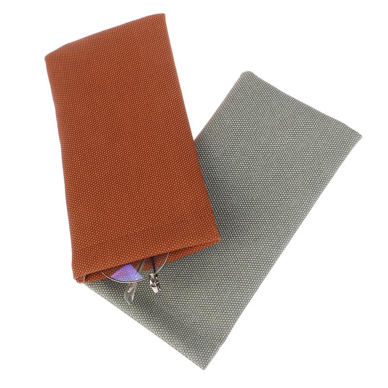 Soft Pu Glasses Bag Automatic Closed Eyewear Pouch Sunglasses Case Glasses Protective Cover Earphone Data Cable Storage Bag