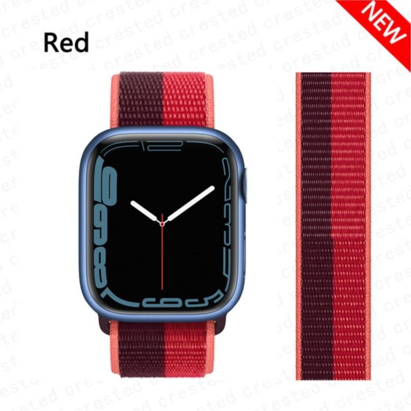 Pasek Nylonowy z Pętelką Do Pasków Apple Watch 44mm 40mm 49mm 41mm 45mm 46mm paski Bransoleta iWatch Seria 7 6 5 se 8 9 ultra 2 3 10 11