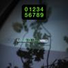 Hidden Car Styling Temporary Parking Card Metal Alloy Texture Auto Phone Number Card Plate Telephone Number Card Car Sticker