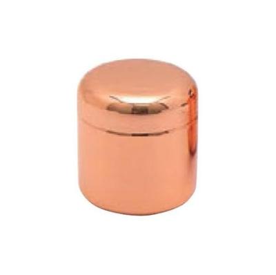 Shinkoukinzoku Pure Copper Tea Made In Traditional Perfect for Tea Tea Special Mirror Caddy, Unbreakable, Tsubame-Sanjo, Japan, Craftsmanship,