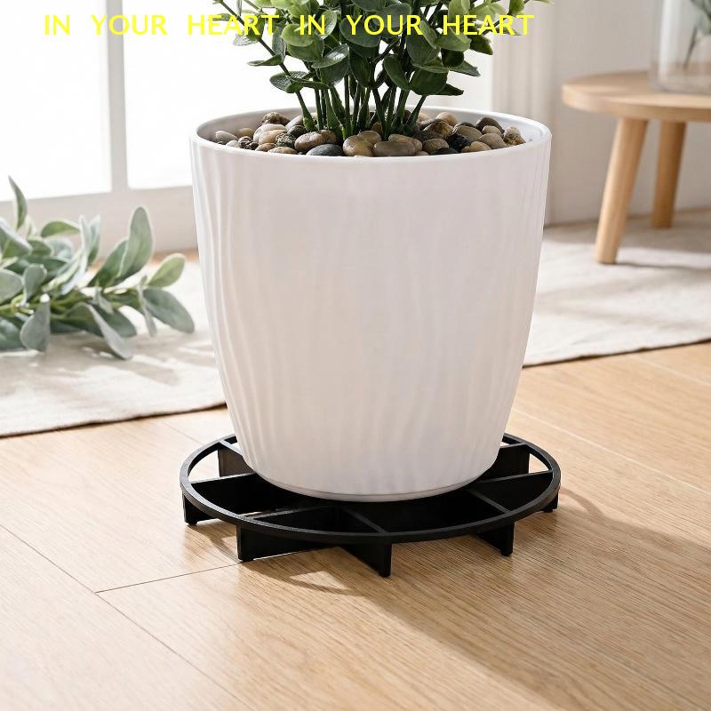3/1PC Mesh Pad for Flower Pot Reusable Plastic Anti Rotting Root Saucer Durable Support for Indoor Balcony and Garden Plants