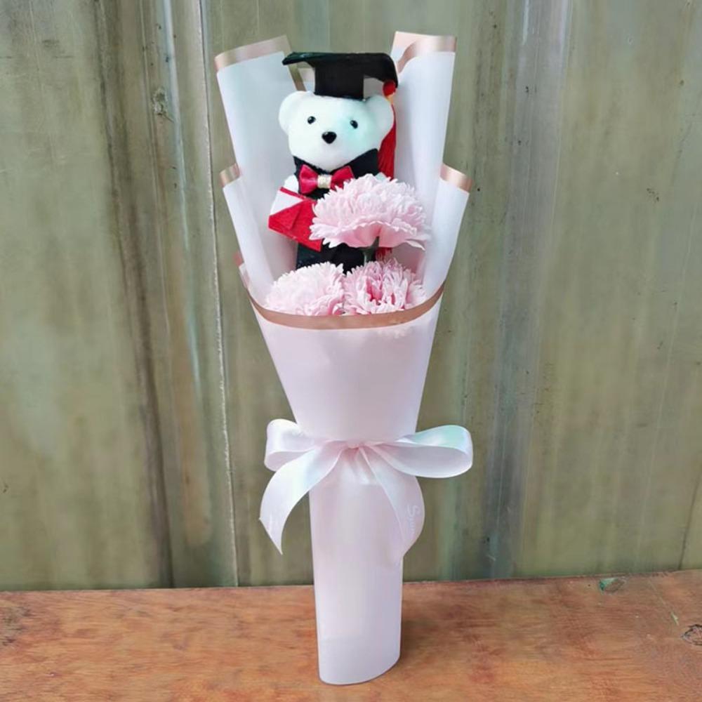 

Украшение букета Букет из медведей Букет из роз Букет из животных Шикарный Мультяшный Милый Медведь Церемония Выпускного D