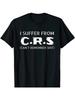 Ich leide an CRS T-Shirt Humorvoll Ich leide an CRS T-Shirt 100% Baumwolle Normale Passform
