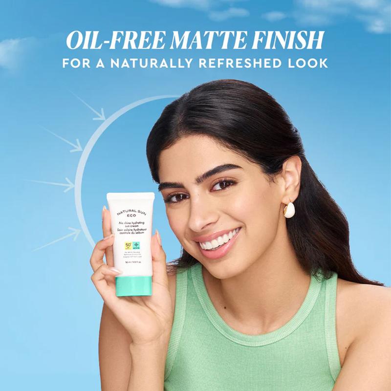 The Face Shop Natural Sun Eco Hydratační opalovací krém bez lesku SPF 50+ PA++++ 50ml