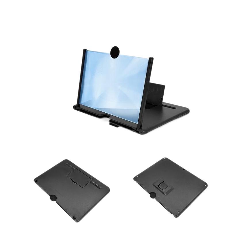 Mobile Phone Screen Magnifier HD Display Eye Protection Easy to Install for Home Office Video Conference