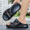 Summer new niche two wear sandals fashionable and versatile personality thick bottom stepping on shit feeling comfortable one-word drag non-slip sand