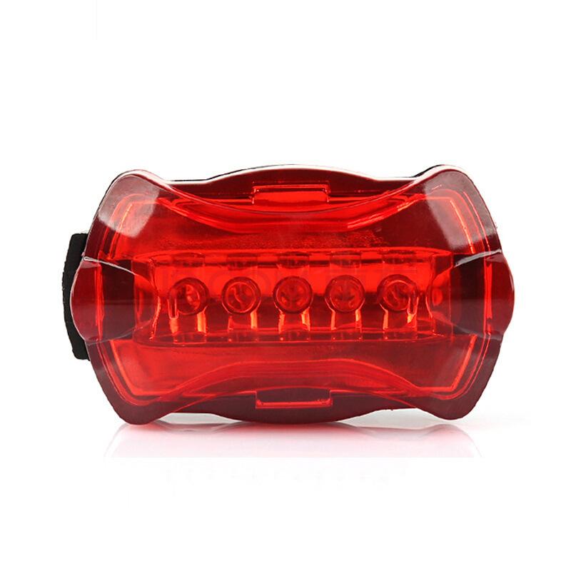 Mountain Bike, Road Bike, Bicycle Tail Light, Single Bike Tail Light, Butterfly Tail Light, 5Led Tail Light Warning Light
