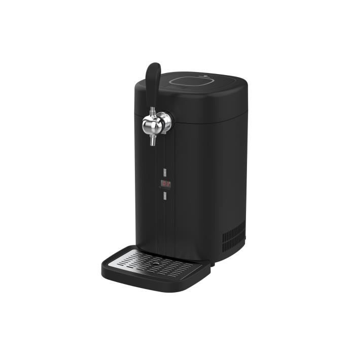 Tireuse à bière 5L - CONTINENTAL EDISON CEMB5B4 - Noir - 60 W - Compatible avec les fûts 5L