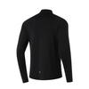 Li-Ning Plain Pullover Logo Long Sleeve T-Shirt Men Tops Black ATLU057-5