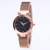 Starry Sky Magnet Watch With Diamond Embellishments For Women And Girls