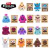 Fuggler Hässliche Zähne Monster Plüschtiere Fuggler Baby Cartoon Weitäugiger Seltsamer Hase Plüsch Kawaii Mehrfarbige Plüschpuppe 8-9CM