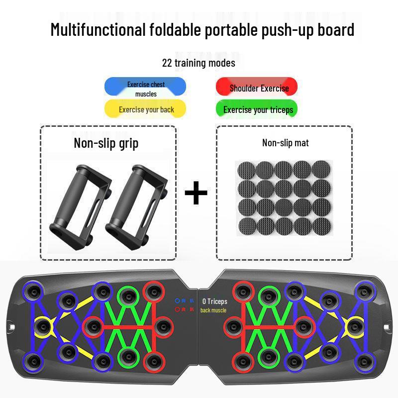 ZuJu Home Multifunctional Push-up Board for Chest & Abs Training