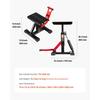 VEVOR Dirt Bike Lift Stand, Motorcycle Jack Lift Stand 1200lbs Capacity and Hydraulic Lift Operation