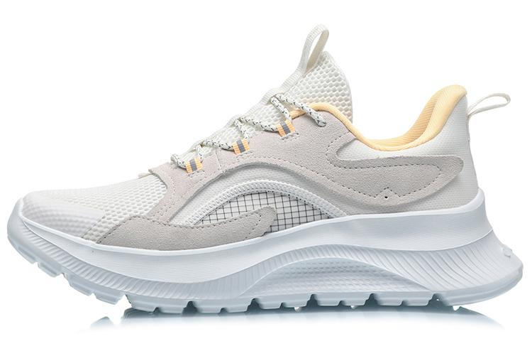 Li Ning CF Tracing Повседневная обувь Женская Низкая Жемчужно-белая AGLQ184-3 39