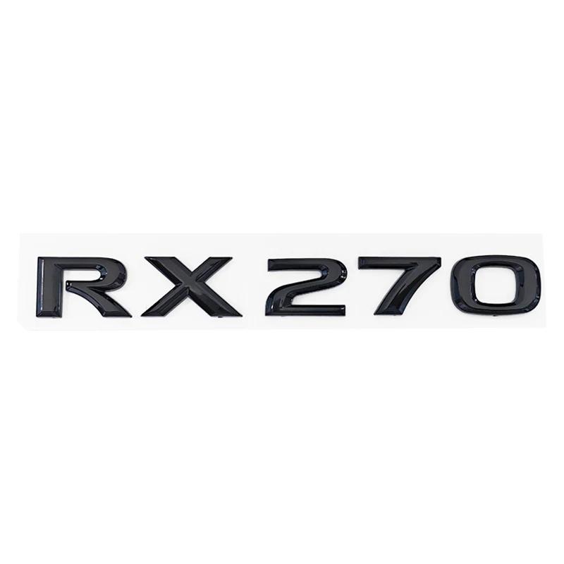 3D ABS Logo For Lexus GX470 LX570 LX600 RX350 RX300 Emblem Number Letters Sticker Car Trunk Badge Adhesive Decal AccessoriesDX7