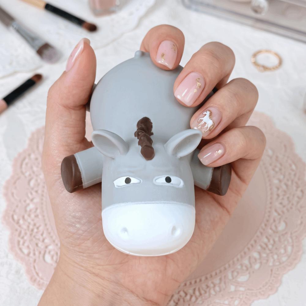 Slow Rising Donkey Fidget Toy Cartoon Donkey Squishy Toy Animal Donkey Squeeze Toy Relaxation