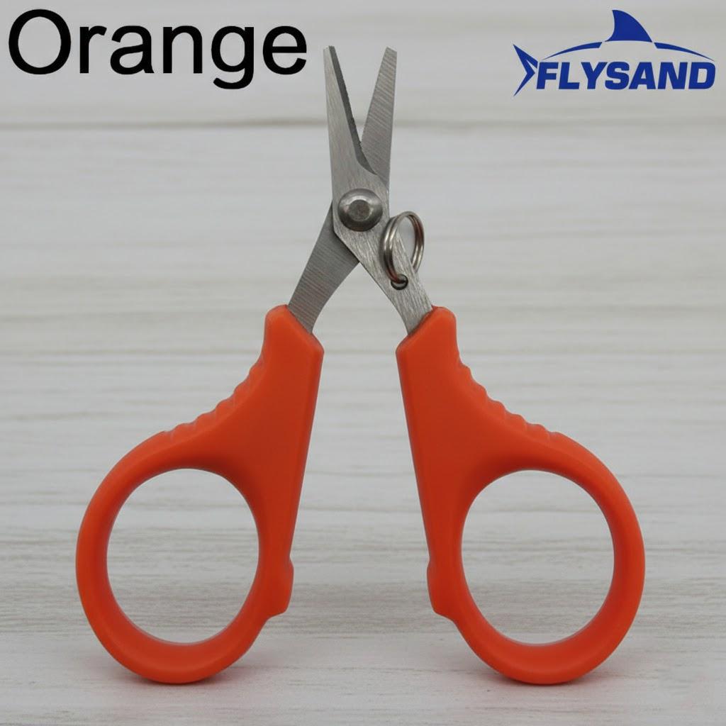 

Fishing Scissors Stainless Steel Fishing Line Cutter Camping Pliers Tool for Fishing Accessories Gear Tackle оранжевый