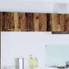 Hanging Cabinet with Storage Rustic Wood Finish 80 x 31 x 40 cm Particleboard