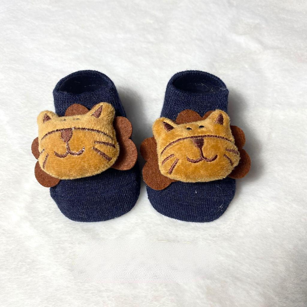 Baby Toddlers Home Floor Non-slip Dispensing Socks Cartoon Doll Cotton Socks for 0-3Y Girls Boys Kids Newborn Infant Clothes