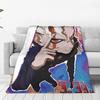 Cartoon Manga Dandadan Action Comedy Creative Blanket Fleece Sofa Throw Blanket for Couch Bedding Travel Throws Bedspread Quilt