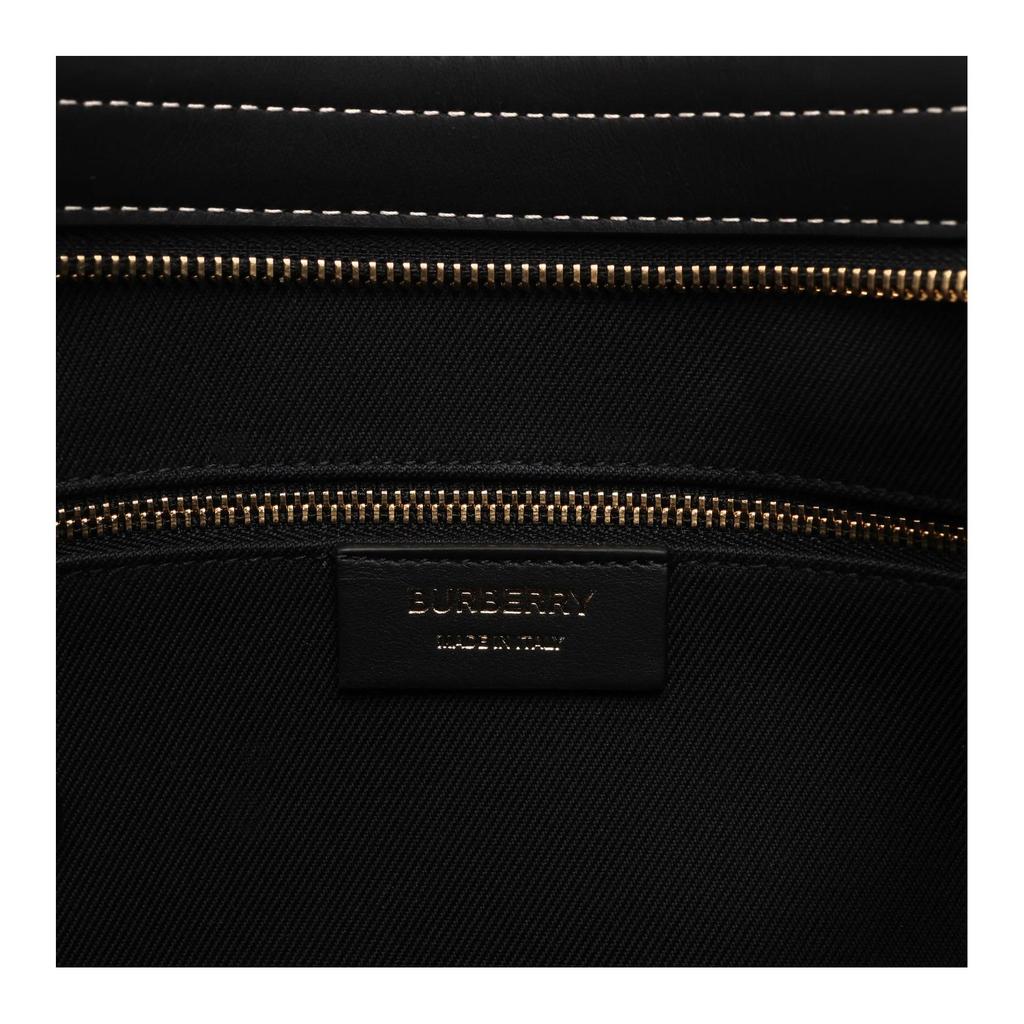 Burberry Classic Check Design Cotton Crossbody Shoulder Bag Women bags Brown 81114151