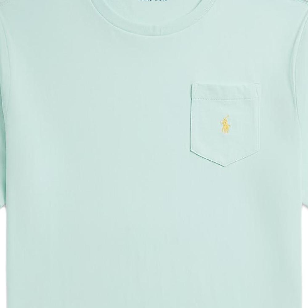 Polo Ralph Lauren Cotton Knit Pocket Embroidered Pony Classic Edition Kids Tops 323970333-501
