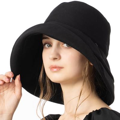 Groß Breit Kühl UV Charmant Komplett UV UV Mit Kinnband [Loo&c] Damenhut, Größe, Krempe, Haptik, Hut, Blackout, Schutz, Frühling/Sommer,
