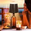 Wine Bottle Lamp Wireless Light USB Rechargeable Dimmable Touch Control Soft Glow Flicker Free LED Wine Bottle Light