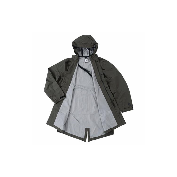 Nike Parka Coats Men's Army Green Hooded Moderate AJ1993-325