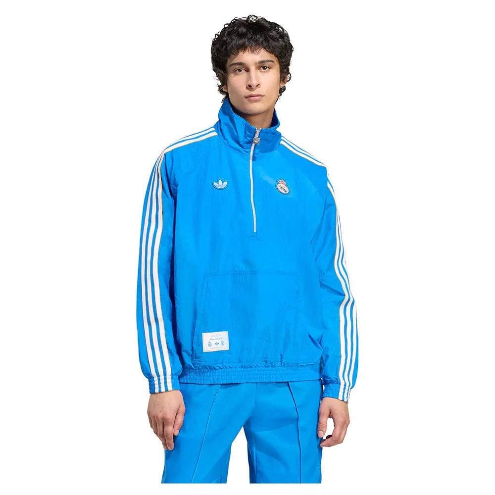 

adidas Толстовка с полумолниеймолнией Real Madrid Terrace Icons M/Regular