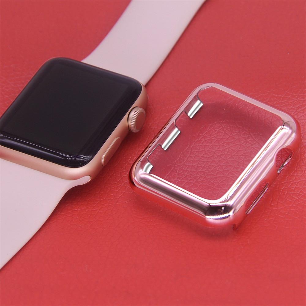 Ultra-Slim Electroplate PC Hard Case Cover For Series 3 42mm